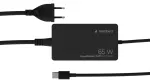 Cablexpert NPA-AC-PDQC65-01 65 W PowerDelivery GaN USB Type-C greitas įkroviklis, juodas