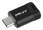 USB atmintukas PNY Elite-X 256 GB USB Type-C 3.2 Gen 1 (skaitymas 200 MB/s, ra&scaron;ymas 100 MB/s) Juodas