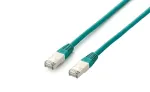 Equip Cat.6A Platinum S/FTP Patch kabelis, 15 m, žalias