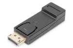 DIGITUS DisplayPort adapteris, DP - HDMI A tipo M/M, su fiksatoriumi, DP 1.1a, Full HD, juodas