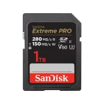 SanDisk Extreme Pro SDXC UHS-II atminties kortelė &ndash; 1TB, V60, U3, 10 klasė (SDSDXEP-1T00-GN4IN)