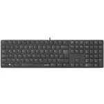 Klaviatūra SPEEDLINK SL-640010-BK USB voki&scaron;kas juodas Full-size 110 klavi&scaron;ų