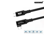 Microconnect USB3.2CC4-A USB-C į USB-C laidas, USB 3.2 Gen 2x2, 4 m, juodas