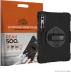 Eiger Peak 500m dėklas Galaxy Tab S9+ juodas - Plan&scaron;etiniam kompiuteriui (EGPE00164)