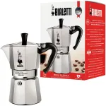 Bialetti Moka Express kavinukas 0,55 L juodas, sidabrinis
