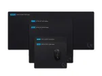 LOGITECH G640 Didelis Audininis Žaidimų Pelės Kilimėlis