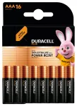 Vienkartinė &scaron;arminė baterija Duracell Plus AAA &mdash; 48 x 11 x 10 mm, pakuotės svoris 160 g