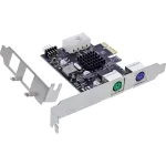 InLine 76620P sąsajos plok&scaron;tė 2x PS/2 USB header PCIe vyri&scaron;kas 0.48 Gbit/s