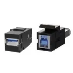 Lyties keitiklis Bachmann 917.400 USB 3.0 A į B juodas
