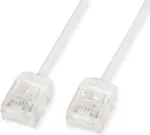 ROLINE UTP Patch laidas Cat.6A Ultra-trumpas RJ45 Baltas 1m - Tinklo - UTP (21.15.4471)
