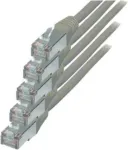 Tinklo kabelis ShiverPeaks BS75711-H-SET5 1m Cat6 S/FTP Pilka
