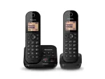 Panasonic KX-TGC422G - belaidis telefonas - atsakiklis su skambintojo numerio rodymu - DECT - juodas + papildoma ragelis (KX-TGC422GB)