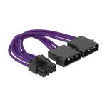 Vidinis maitinimo kabelis DeLOCK 83705 0,15 m PCI-E 8-pin (vyri&scaron;kas)