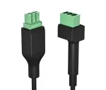 HP Poly Studio A2 kabelio prailgintuvas stalo mikrofonui, Phoenix jungtis, 8 m (26 ft), juodas