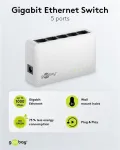 Goobay 5-Port Gigabit Ethernet tinklo jungiklis (64563)