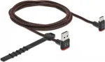 USB kabelis Type-A lizdas į USB Type-C lizdą kampuotas DeLOCK 85277