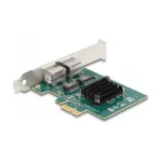 DeLOCK PCI Express x1 kortelė į 2 x RJ45 Gigabit LAN BCM pilka
