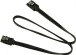 Inter-Tech SATA kabelis, Serial ATA 150/300/600, SATA į SATA, 50 cm, su fiksatoriumi (88885310)