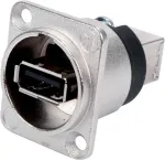 Neutrik USB adapteris USB (M) į USB B tipą (M) USB 2.0 nikeliuotas