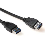 USB 3.0 A ki&scaron;tukas - USB A lizdas 1,00 m ACT SB3041