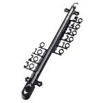 Hama 00186405 mechaninis termometras aplinkos temperatūrai matuoti, vidaus / lauko, juodas