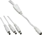 VOLTCRAFT žemos įtampos jungiamasis kabelis, lizdas &ndash; ki&scaron;tukas, 5.5 mm / 2.5 mm, 1.10 m