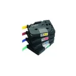 Brother lipni etikečių juosta TZ355, blizgus laminavimas, 24 mm, balta ant juodo