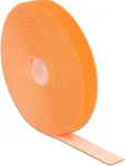 DeLOCK 18748 lipnusis kabelių rai&scaron;tis (velcro) 20 mm x 10 m, oranžinė