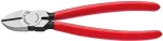 Knipex įstrižinės replės l.140mm galvutė poliruota, plastikinė danga