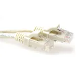ACT Ivory 30 metrų U/UTP CAT6 patch kabelis su apsaugotais RJ45 jungtimis