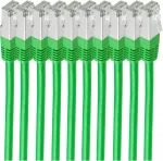 shiverpeaks BS75711-H0.5G-SET10 tinklo kabelis žalias 0,5 m Cat6 S/FTP (S-STP)