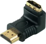 ShiverPeaks 77407 HDMI adapterius, ki&scaron;tukas į lizdą, kampu žemyn