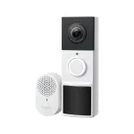 Vaizdo domofono sistema TP-Link Tapo D210 3 MP juoda balta