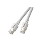EFB-Elektronik RJ45 jungiamasis kabelis Cat.6A S/FTP FRNC VC LED Pilkas 1,5m