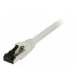 Synergy21 Patch laidas RJ45, CAT8.1 2000MHz, 0,25 m, baltas, S-STP (S/FTP), TPE/LSZH (SuperFlex), AWG26