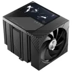 TRYX TURRIS T620 CPU oro au&scaron;intuvas, dviejų bok&scaron;tų, su 5 colių ekranu &ndash; 120 mm, juodas