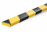 Durable S10 kabelių apsauga, PVC, juoda/geltona, plok&scaron;čia, 1000 mm, 40 mm