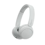 Ausinės Sony WH-CH520 belaidės ant ausų, Bluetooth 5.2, 50 h grojimas, USB-C įkrovimas, baltos