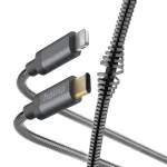 Hama Metal USB-C to Lightning kabelis 1,5 m, antracito spalvos
