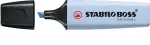 STABILO Boss Original Pastel Highlighter - Cloudy Blue - 1 vnt. - Chisel Tip - 2 mm / 5 mm