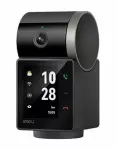 IP vaizdo stebėjimo kamera IMOU Rex VT Pro &ndash; stalinė, 2880&times;1620, 3.6 mm, 8&times; skaitmeninis priartinimas, 87&deg;&times;48&deg; matymo kampai, 2.4 colio ekranas