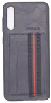 Evelatus Samsung Galaxy A50 Cubit Plastic Black Back Cover
