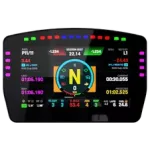 Base Performance DDU-5T 5 colių LCD jutiklinis ekranas su RGB ap&scaron;vietimu, juodas