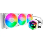 Cooler Master MasterLiquid 360 Core II Baltas procesoriaus skysčio au&scaron;inimo rinkinys 4,72 (12 cm) 1 vnt.
