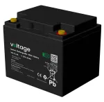 Voltage Long Life AGM akumuliatorius 12V 45Ah VEL12-45 (15 metų eksploatacijos laikas)