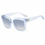 Michael Kors moteri&scaron;ki akiniai nuo saulės MK2268UCORNFL - Cornflower acetatinis rėmelis, pilki gradientiniai lę&scaron;iai, 54 mm