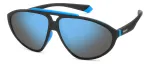 Polaroid PLD2151/S Unisex Pilot Akiniai - Juodas Rėmas, Pilki Poliarizuoti Lę&scaron;iai 62mm