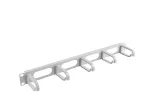 Kabelių valdymo panelė LANBERG AK-1205-S, 1U, metalinė, 19 colių (48,3 cm), gylis 80 mm, pilka