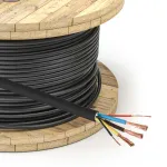 Akyga AK-SC-E24 elektromobilio įkrovimo kabelis 3 x 6 mm&sup2; + 2 x 0,75 mm&sup2;, vienfazis, 32 A, 450/750 V, metrais