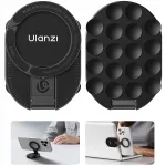 Ulanzi MA39 Magnetinis Telefono Laikiklis su Siurbtuku Automobiliui, Ant Stalo &ndash; Suderinamas su MagSafe, 360&deg; Sukimasis, Juodas